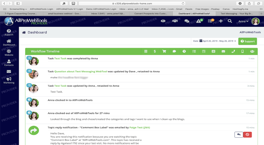 [5.0] New from AllProWebTools: Workflow Timeline Updates
