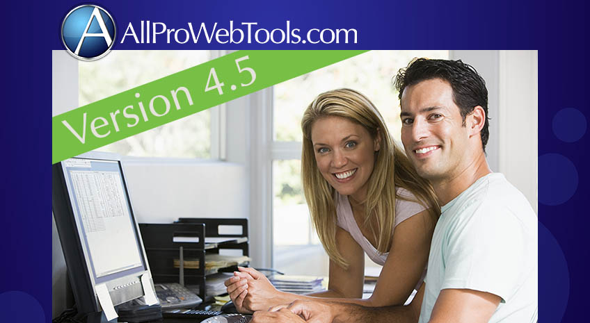 AllProWebTools 4.5 Release