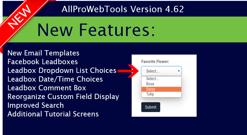 AllProWebTools 4.62 Release