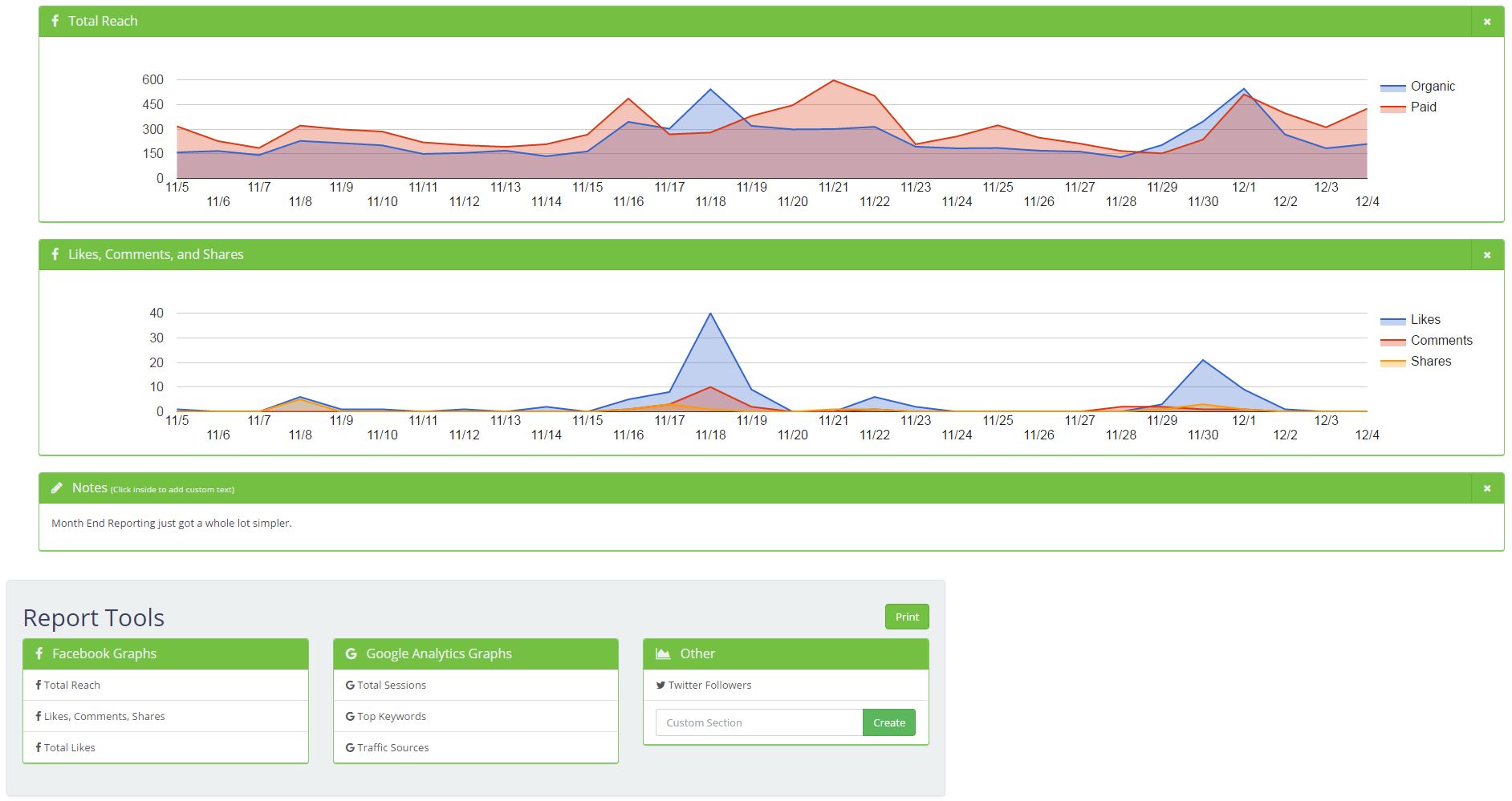 New from AllProWebTools: The Marketing Report [4.5]