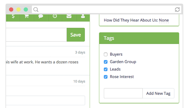 Customizable Tags